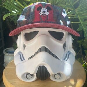 Disney Mickey Mouse Plaid SnapBack Hat